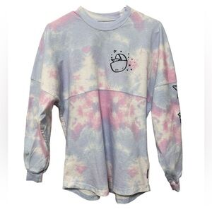 Disney Spirit (EUC) Star Wars The Mandalorian Grogu Pink/Blue Sweatshirt Size S